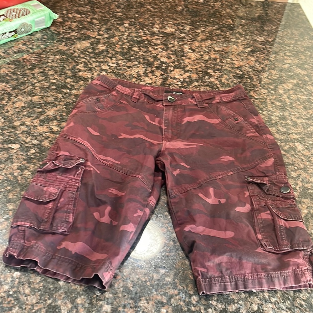 Red Camo shorts